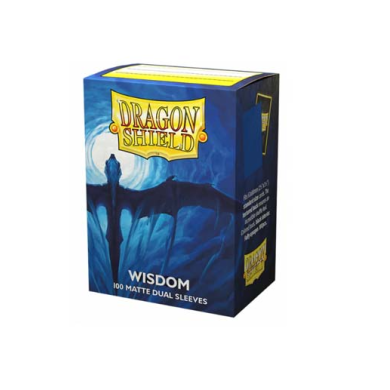 Dragon Shield - 100 Standard Size Card Sleeves - Wisdom - Matte Dual
