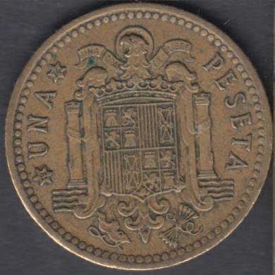 1966 (74) - 1 Peseta - Spain