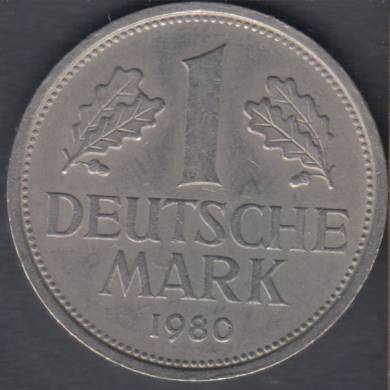 1980 D- 1 Mark - FR - Allemagne