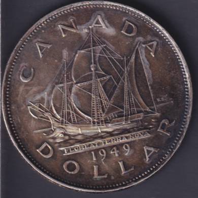 1949 - UNC - Cleaned - Canada Dollar