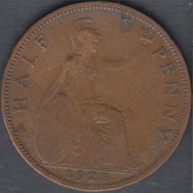 1928 - Half Penny - Geat Britain