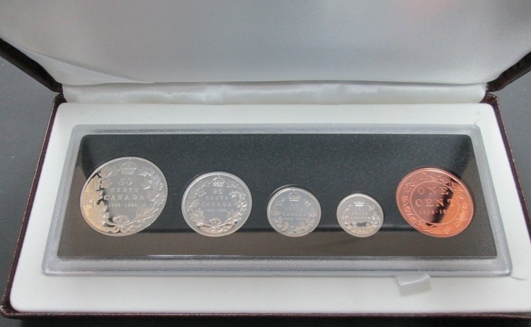 1998 RCM Proof Set (90th Anniversary) Sterling Silver - Canada Coins