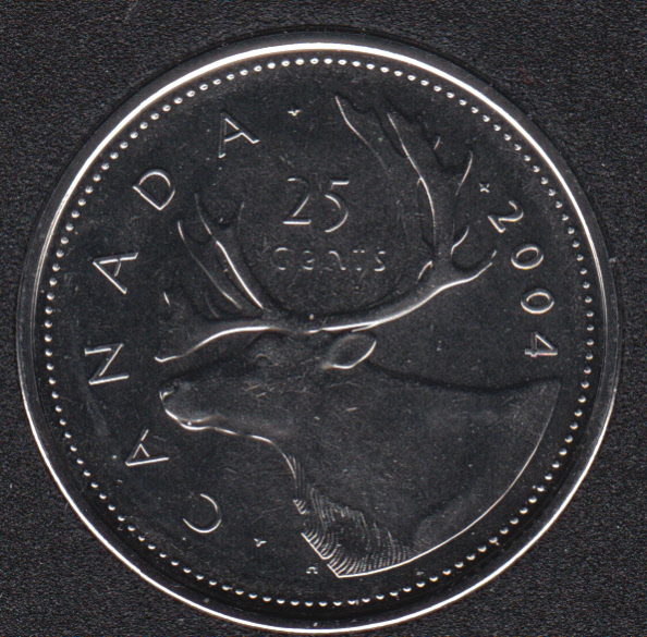 2004 P - NBU - Canada 25 Cents - Canada Coins