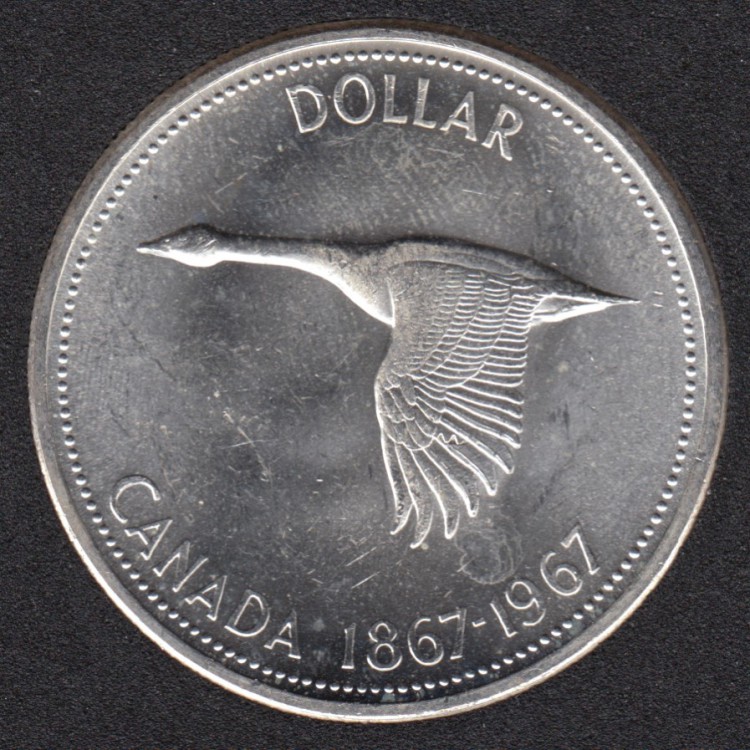 1967 - B.Unc - Canada Dollar - Monnaie Canada