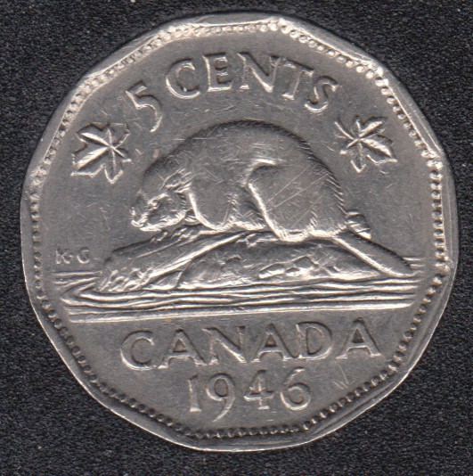 1946 - Canada 5 Cents - Canada Coins