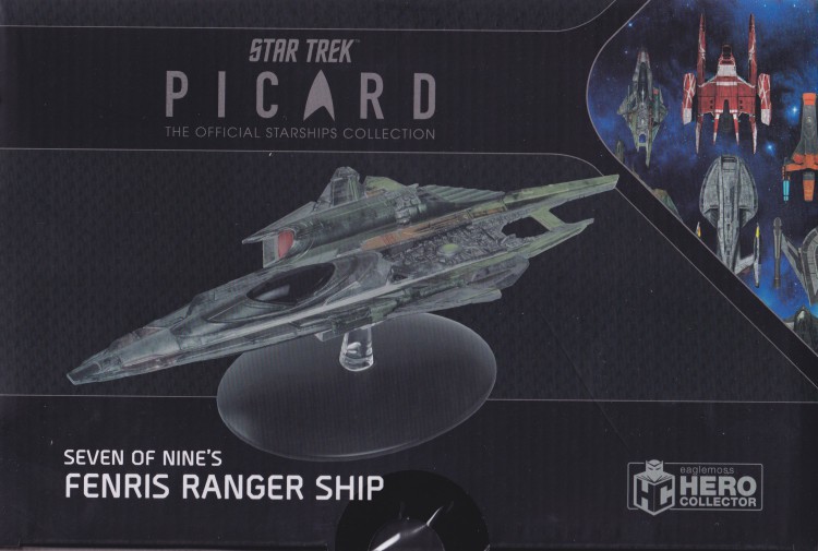 Star Trek Picard Official Starships Collection - Seven Of Nine's Fenris 